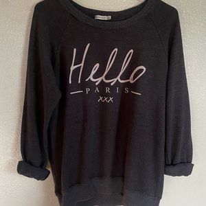 Cute grey sweatshirt